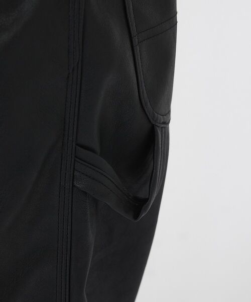 ABAHOUSE / アバハウス パンツ | 【Dickies / ディッキーズ】フェイクレザーペインターパンツ / DB20 | 詳細14