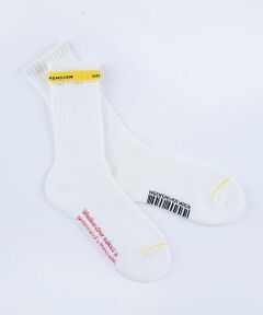 ABAHOUSE / アバハウス ソックス | 【WEEKENDER/ウィークエンダー】ロゴソックス / 靴下 / SOCKS
