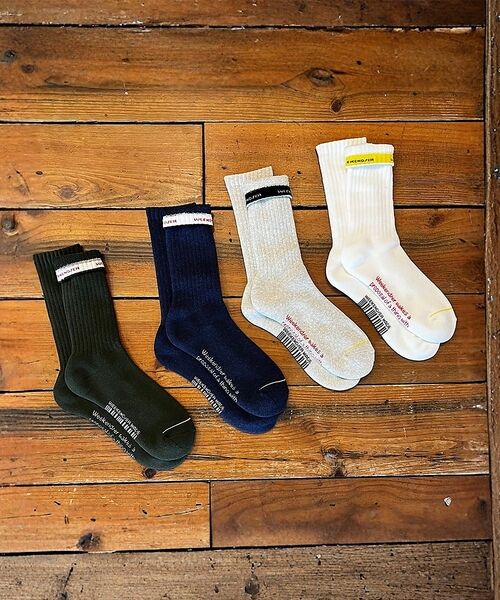 ABAHOUSE / アバハウス ソックス | 【WEEKENDER/ウィークエンダー】ロゴソックス / 靴下 / SOCKS | 詳細1