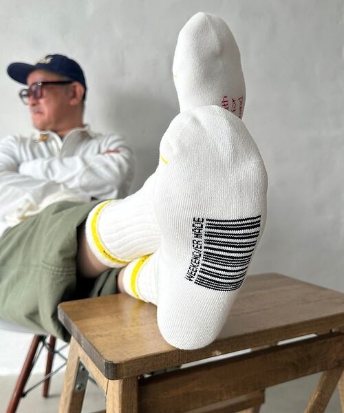 ABAHOUSE / アバハウス ソックス | 【WEEKENDER/ウィークエンダー】ロゴソックス / 靴下 / SOCKS | 詳細4