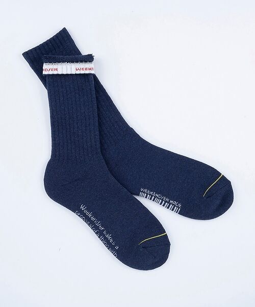 ABAHOUSE / アバハウス ソックス | 【WEEKENDER/ウィークエンダー】ロゴソックス / 靴下 / SOCKS | 詳細10