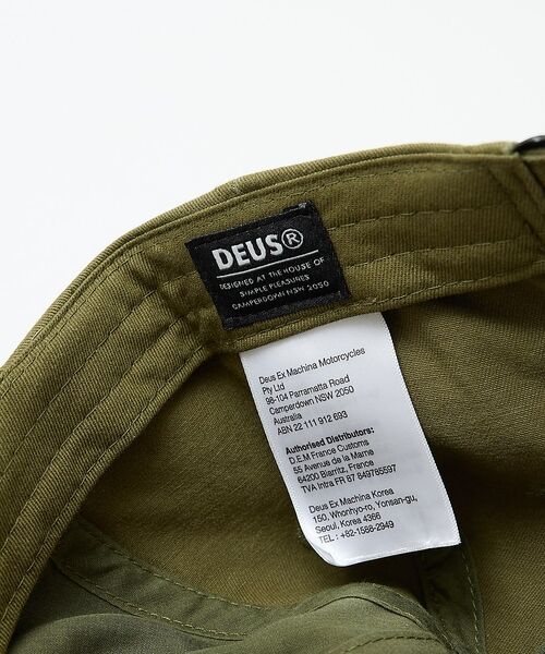 ABAHOUSE / アバハウス ハット | 【DEUS EX MACHINA / デウスエクスマキナ】Sign Cap / | 詳細5