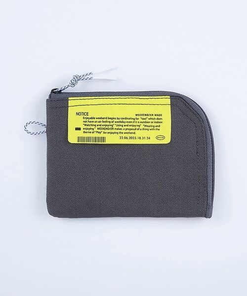 ABAHOUSE / アバハウス 財布・コインケース・マネークリップ | 【WEEKEND(ER)/ウィークエンダー】マルチケース / 財布 / ミニウォ（チャコールグレー）