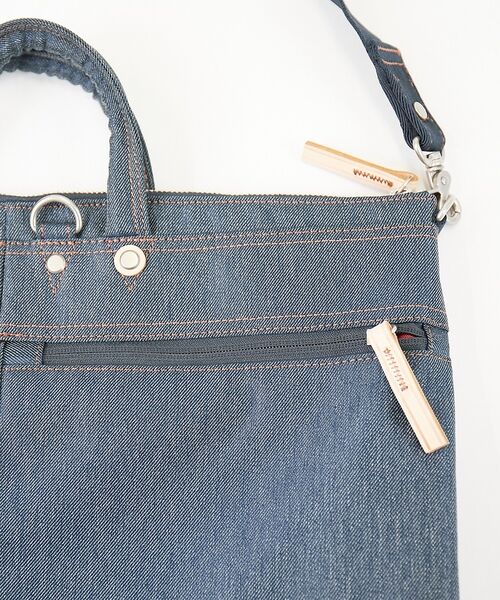 ABAHOUSE / アバハウス リュック・バックパック | 【HandHARVEST】デニムバージョン ヘルメットBAG/リュック/バックパ | 詳細10