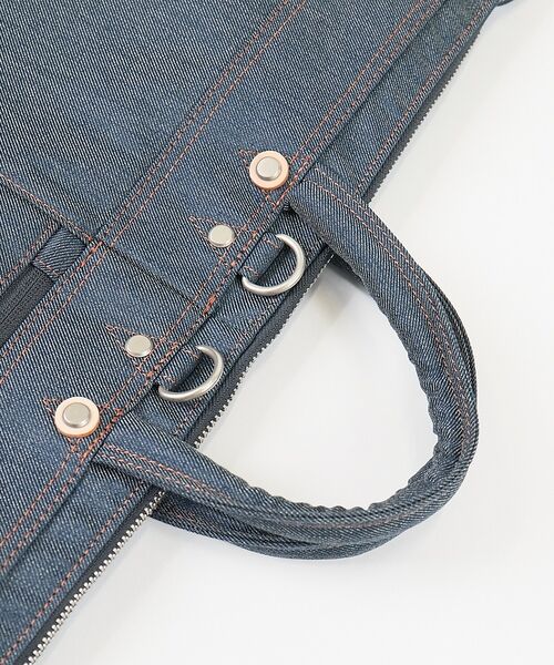 ABAHOUSE / アバハウス リュック・バックパック | 【HandHARVEST】デニムバージョン ヘルメットBAG/リュック/バックパ | 詳細12