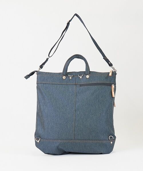 ABAHOUSE / アバハウス リュック・バックパック | 【HandHARVEST】デニムバージョン ヘルメットBAG/リュック/バックパ | 詳細6