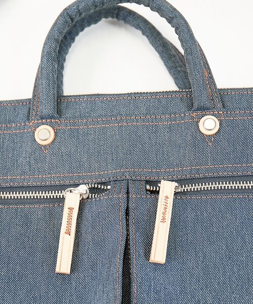 ABAHOUSE / アバハウス リュック・バックパック | 【HandHARVEST】デニムバージョン ヘルメットBAG/リュック/バックパ | 詳細9