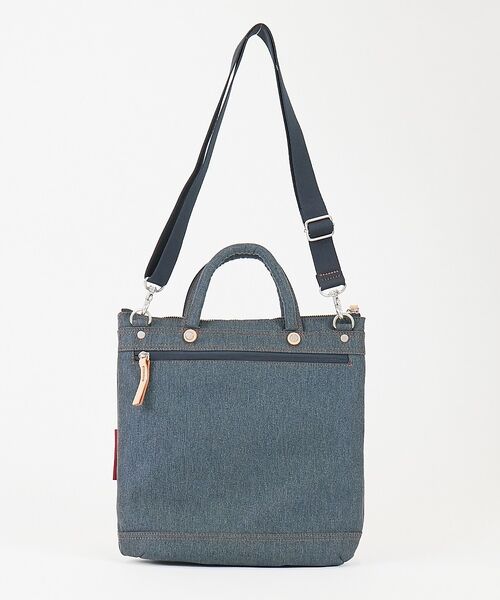ABAHOUSE / アバハウス ショルダーバッグ | 【HandHARVEST】デニムバージョン ヘルメットBAG/ショルダーバッグF | 詳細3