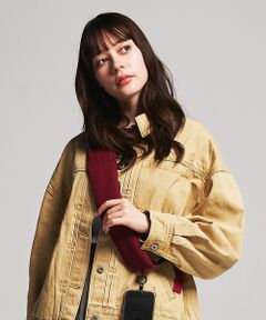 ABAHOUSE / アバハウス モバイルケース | 【WAVE /ウェイブ】WAVE me  Strap bag/ストラップバッグ/