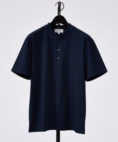 ABAHOUSE / アバハウス Tシャツ | 【SMART CLOSET】シルケット天竺 キーヘンリーネック Tシャツ / 接