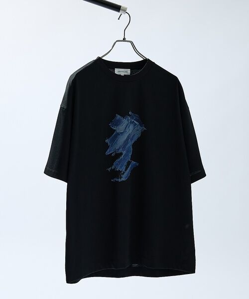 ABAHOUSE / アバハウス Tシャツ | アブストラクト グラフィック プリントTシャツ / オーバーサイズ【予約】 | 詳細12