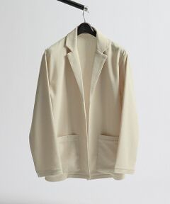 ABAHOUSE / アバハウス テーラードジャケット | 【セットアップ対応】トリコットコーデュロイ カーディガンジャケット【予約】