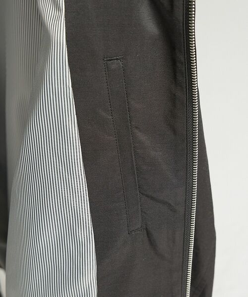 ABAHOUSE / アバハウス ブルゾン | COTTON NYLON ダブルジップブルゾン / オーバーサイズ【予約】 | 詳細14