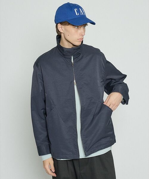 ABAHOUSE / アバハウス ブルゾン | COTTON NYLON ダブルジップブルゾン / オーバーサイズ【予約】 | 詳細20