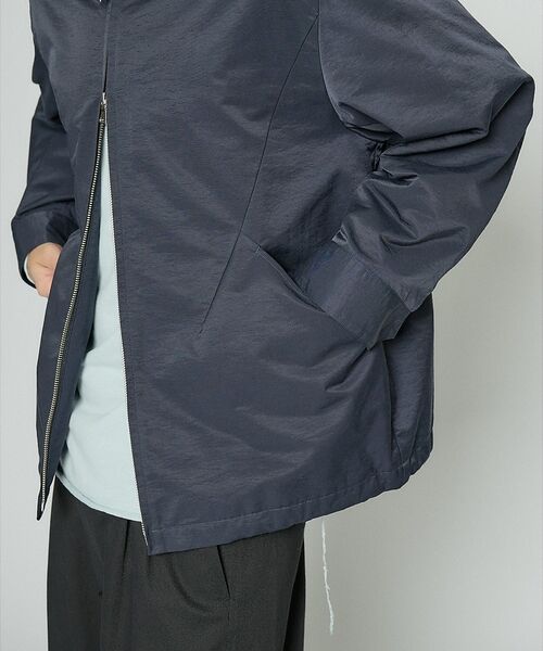 ABAHOUSE / アバハウス ブルゾン | COTTON NYLON ダブルジップブルゾン / オーバーサイズ【予約】 | 詳細25