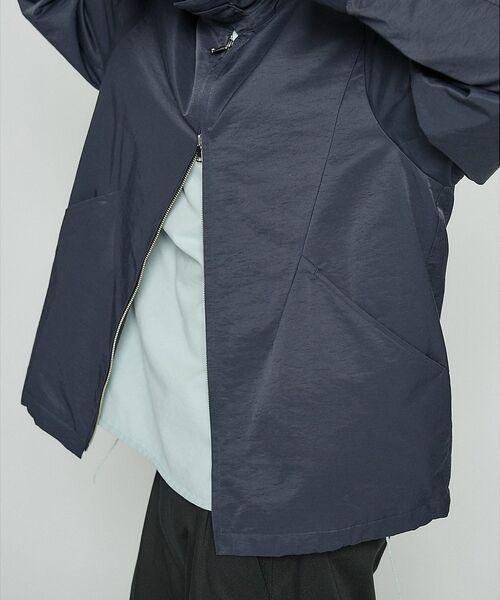 ABAHOUSE / アバハウス ブルゾン | COTTON NYLON ダブルジップブルゾン / オーバーサイズ【予約】 | 詳細26