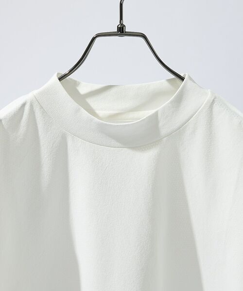 ABAHOUSE / アバハウス Tシャツ | 【通気・速乾・ストレッチ】BREEZE MESH モックネックTシャツ【予約】 | 詳細3