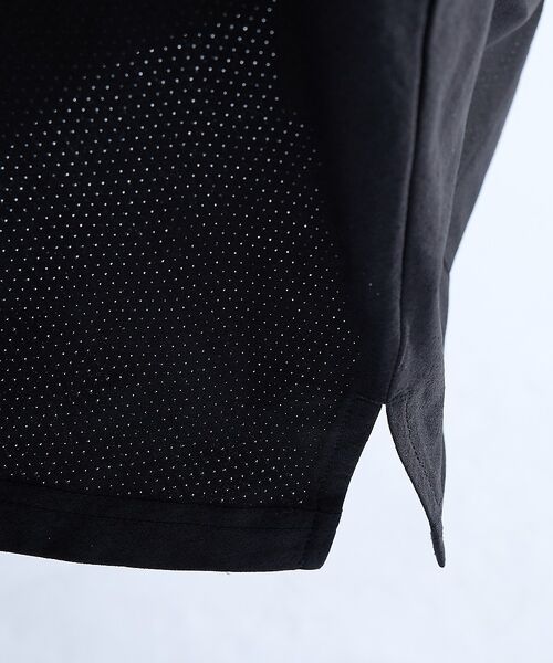 ABAHOUSE / アバハウス Tシャツ | 【通気・速乾・ストレッチ】モックネックTシャツ / BREEZE MESH | 詳細11