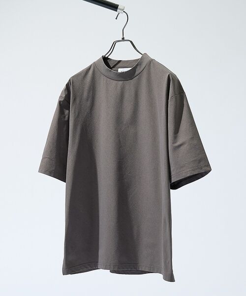 ABAHOUSE / アバハウス Tシャツ | 【通気・速乾・ストレッチ】BREEZE MESH モックネックTシャツ【予約】 | 詳細10