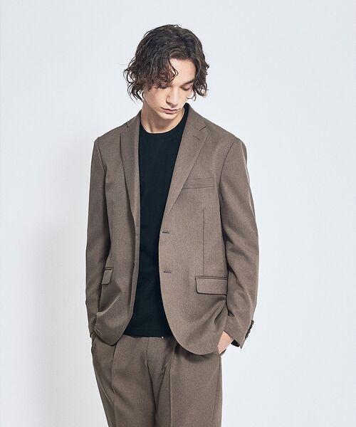 ABAHOUSE / アバハウス テーラードジャケット | 【セットアップ対応】デニムライク ジャケット / FLEX JACKET / 2 | 詳細3