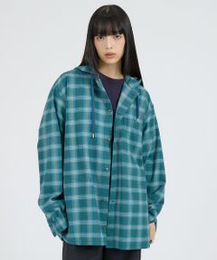 ABAHOUSE / アバハウス シャツ・ブラウス | 【NANGA / ナンガ】GRID TARTAN FIELD HOOD SHIR