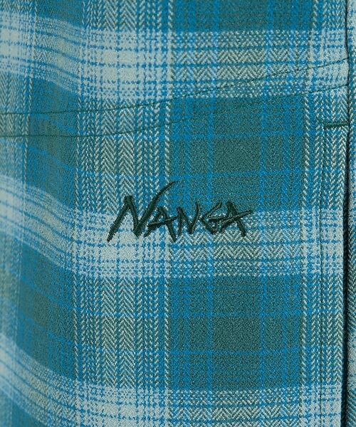 ABAHOUSE / アバハウス シャツ・ブラウス | 【NANGA / ナンガ】GRID TARTAN FIELD HOOD SHIR | 詳細10