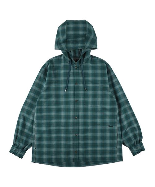 ABAHOUSE / アバハウス シャツ・ブラウス | 【NANGA / ナンガ】GRID TARTAN FIELD HOOD SHIR | 詳細14