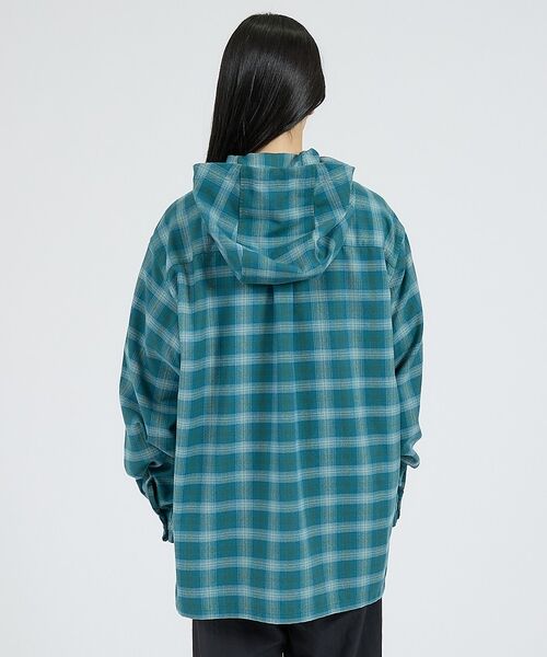 ABAHOUSE / アバハウス シャツ・ブラウス | 【NANGA / ナンガ】GRID TARTAN FIELD HOOD SHIR | 詳細5