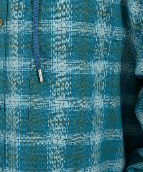 ABAHOUSE / アバハウス シャツ・ブラウス | 【NANGA / ナンガ】GRID TARTAN FIELD HOOD SHIR | 詳細7