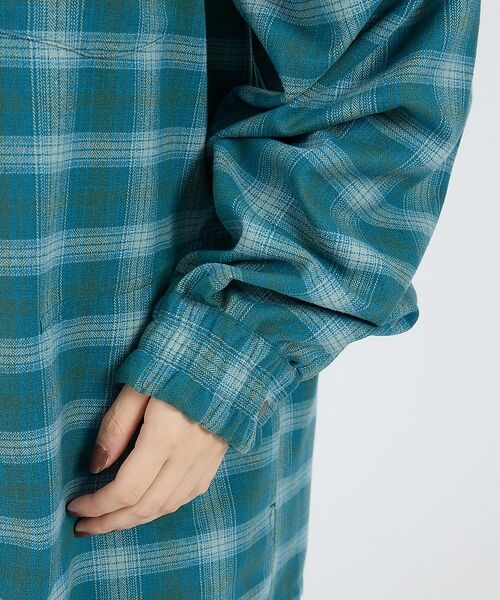 ABAHOUSE / アバハウス シャツ・ブラウス | 【NANGA / ナンガ】GRID TARTAN FIELD HOOD SHIR | 詳細8
