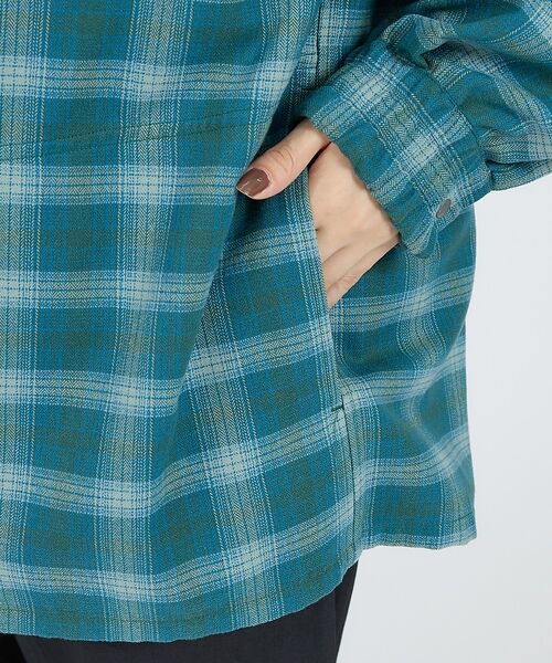 ABAHOUSE / アバハウス シャツ・ブラウス | 【NANGA / ナンガ】GRID TARTAN FIELD HOOD SHIR | 詳細9