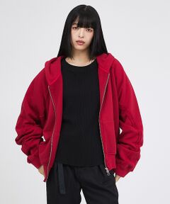 ABAHOUSE / アバハウス パーカー | 【RUSSELL×jieDa】 Campus Sweat Zip Hoodie
