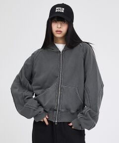 ABAHOUSE / アバハウス パーカー | 【RUSSELL×jieDa】 Campus Sweat Zip Hoodie