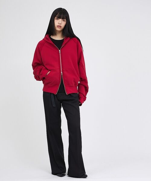 ABAHOUSE / アバハウス パーカー | 【RUSSELL×jieDa】 Campus Sweat Zip Hoodie | 詳細12