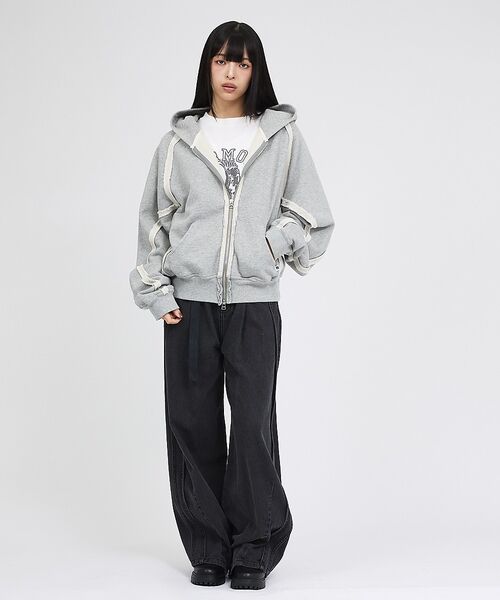 ABAHOUSE / アバハウス パーカー | 【RUSSELL×jieDa】 Campus Sweat Zip Hoodie | 詳細25