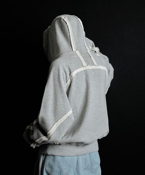 ABAHOUSE / アバハウス パーカー | 【RUSSELL×jieDa】 Campus Sweat Zip Hoodie | 詳細14
