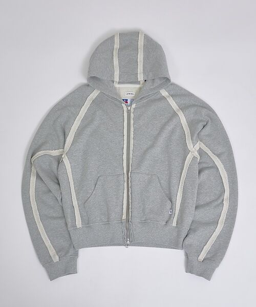 ABAHOUSE / アバハウス パーカー | 【RUSSELL×jieDa】 Campus Sweat Zip Hoodie | 詳細19