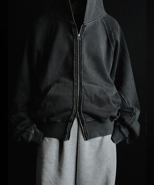ABAHOUSE / アバハウス パーカー | 【RUSSELL×jieDa】 Campus Sweat Zip Hoodie | 詳細26