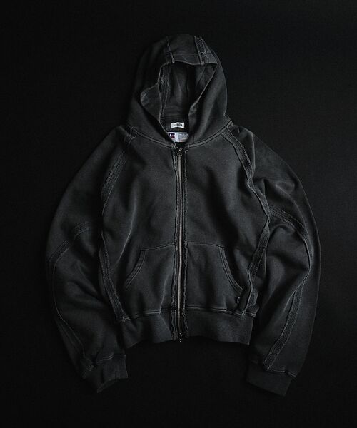 ABAHOUSE / アバハウス パーカー | 【RUSSELL×jieDa】 Campus Sweat Zip Hoodie | 詳細28