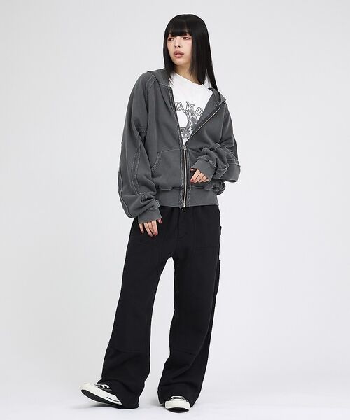 ABAHOUSE / アバハウス パーカー | 【RUSSELL×jieDa】 Campus Sweat Zip Hoodie | 詳細29