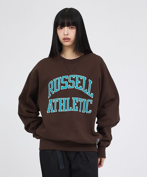 ABAHOUSE / アバハウス スウェット | 【RUSSELL ATHLETIC / ラッセル アスレチック】PRO COTT（ブラウン）