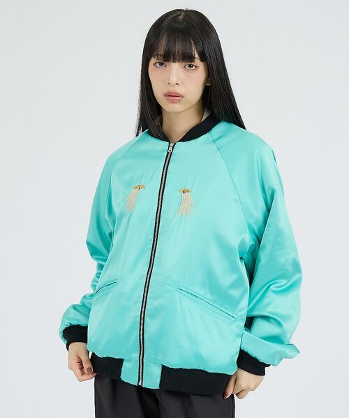 ABAHOUSE / アバハウス ブルゾン | 【THRIFTY LOOK / スリフティールック】FRANCE SOUVENI | 詳細14