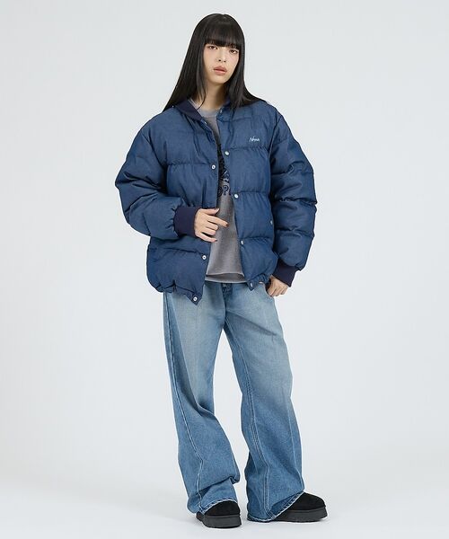 ABAHOUSE / アバハウス ダウンジャケット・ベスト | 【NANGA / ナンガ】DENIM DOWN JIACKET / デニムダウン | 詳細2
