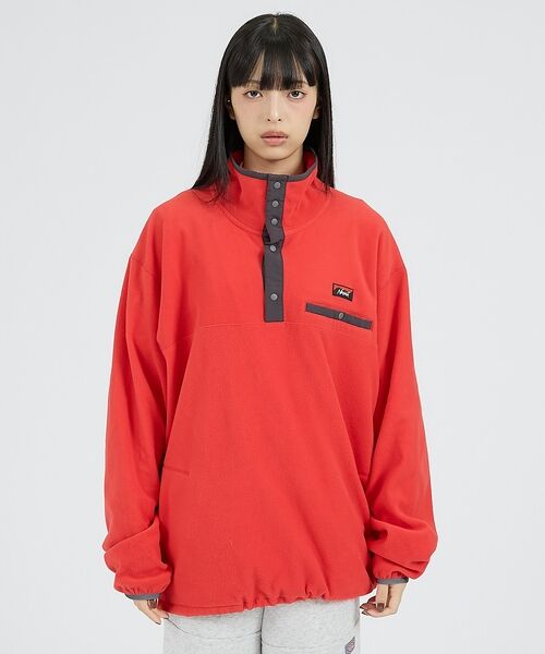 ABAHOUSE / アバハウス ニット・セーター | 【NANGA / ナンガ】　AIR WARM FLEECE TOPS / エアウ | 詳細4