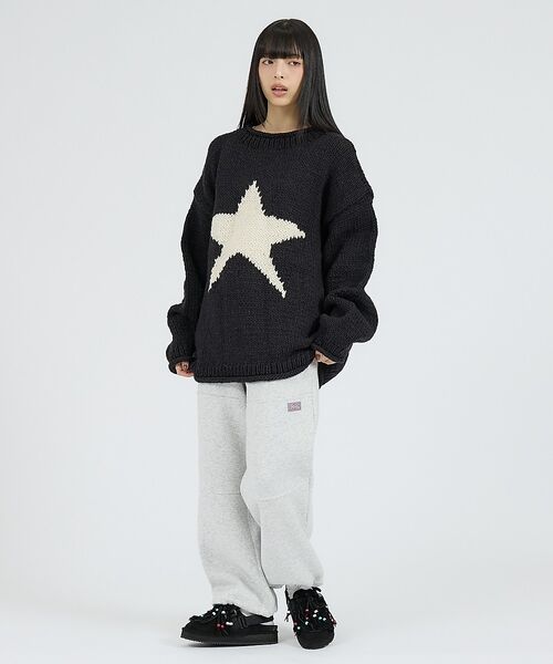 ABAHOUSE / アバハウス ニット・セーター | 【THRIFTY LOOK / スリフティールック】HAND KNIT ROLL | 詳細2