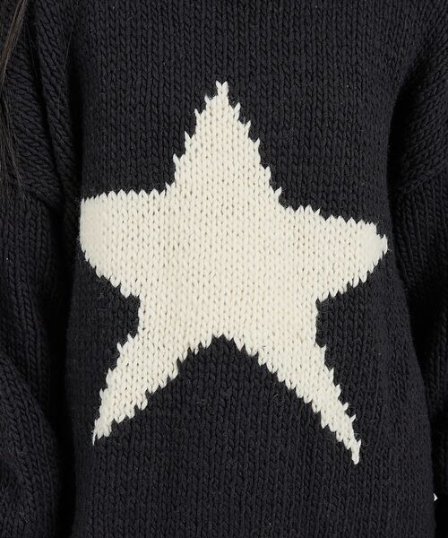 ABAHOUSE / アバハウス ニット・セーター | 【THRIFTY LOOK / スリフティールック】HAND KNIT ROLL | 詳細9