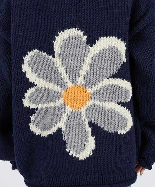 ABAHOUSE / アバハウス ニット・セーター | 【THRIFTY LOOK / スリフティールック】HAND KNIT ROLL | 詳細16