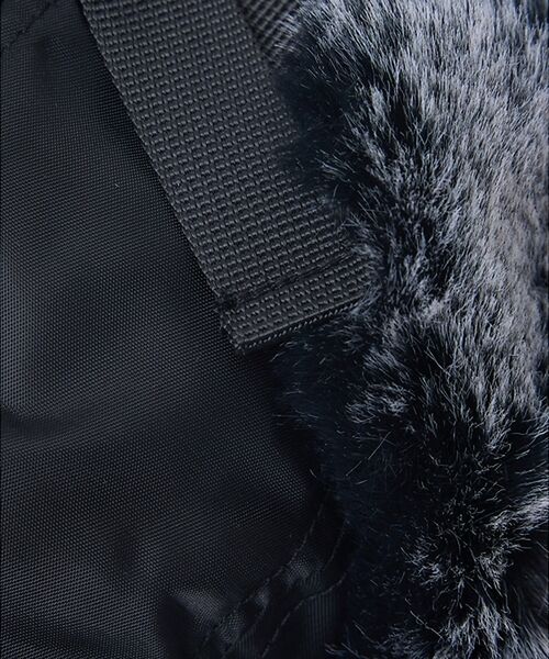 ABAHOUSE / アバハウス ハット | 【POLER / ポーラー】NYLON FUR FLAP CAP / ナイロン | 詳細10