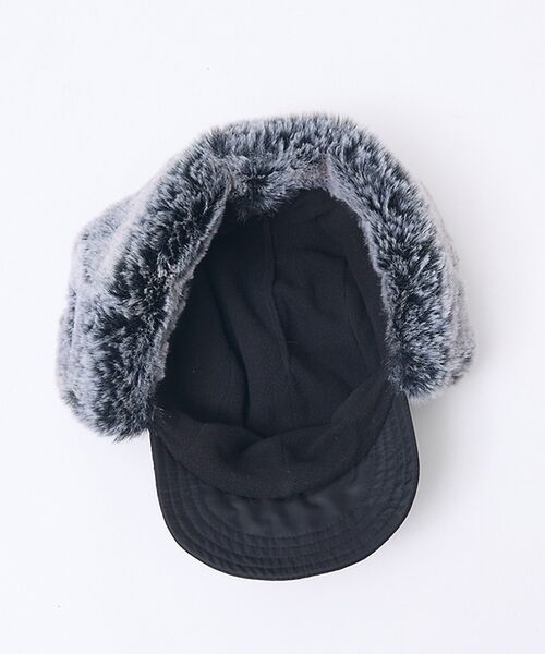ABAHOUSE / アバハウス ハット | 【POLER / ポーラー】NYLON FUR FLAP CAP / ナイロン | 詳細11