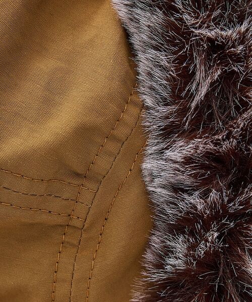 ABAHOUSE / アバハウス ハット | 【POLER / ポーラー】NYLON FUR FLAP CAP / ナイロン | 詳細26